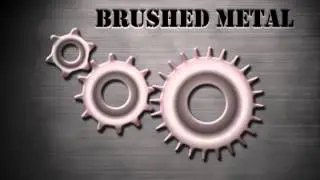 Brushed Metal Gears - After Effects