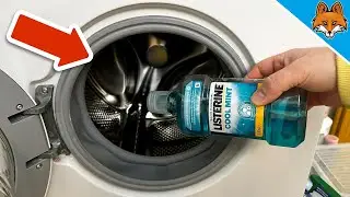 Dump Mouthwash in your Washing Machine and WATCH WHAT HAPPENS💥(Amazing)🤯