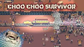 Mowing Through Hordes Of Zombies With A Train! - Choo Choo Survivor First Look