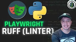 ⚡The Fastest Python Linter for PLAYWRIGHT + PYTHON [Ruff]