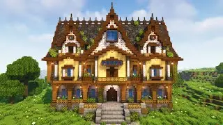 Minecraft | Medieval Fantasy Mansion | Minecraft Tutorial