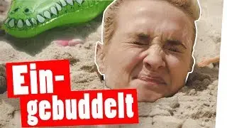 Bestrafung: Ari wird im Sand eingebuddelt || „Das schaffst du nie!“