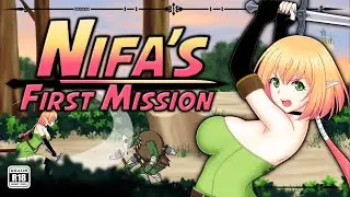 Nifa's First Mission - Gameplay - Doujin Game (PC)