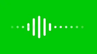 Free footage of audio waveform Green screen spectrum HD Effects #greenscreen