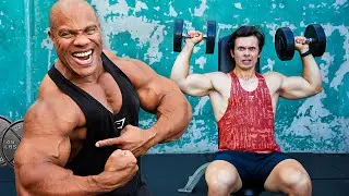 Training W/ 7x Mr. Olympia Phil Heath