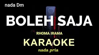 KARAOKE DANGDUT || BOLEH SAJA - RHOMA IRAMA