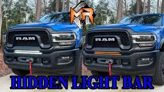 Ram 2500 2019-Current: Best Hidden light bar on the market.