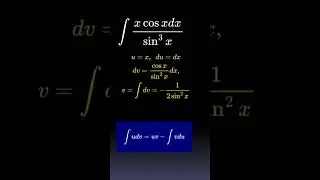 интегрирование по частям  #maths #матан #calculus  #математика #егэ #integration