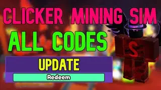 ALL Clicker Mining Simulator CODES | Roblox Clicker Mining Simulator Codes (May 2023)