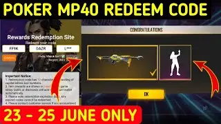 FREE FIRE REDEEM CODE TODAY 23 JUNE | FF NEW REDEEM CODE TODAY | NEW REDEEM CODE TODAY | LOL EMOTE