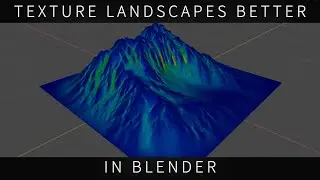 How to Texture Landscapes Better | Hypha | Blender Tutorial