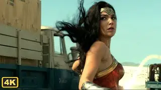 Gal Gadot  highway scene | Wonder Woman 1984