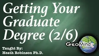 Getting Your Graduate Degree Successfully (2/6) - Planning Backward from Graduation