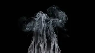 wispy smoke loop effect - Download Stock Footage