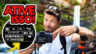 COMO FOTOGRAFAR CACHOEIRAS (3 configurações obrigatórias)