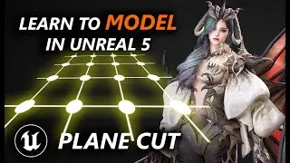 Learn to Model inside Unreal Engine 5! Plane Cut