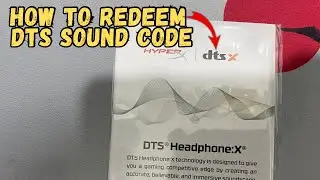 CARA REDEEM KODE DTS SOUND | HOW TO REDEEM DTS SOUND CODE