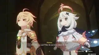 TSARITSA TALKS TO AETHER Genshin Impact CUTSCENE