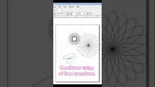 Corel Draw short video Free transform tool | Lunar Computer College