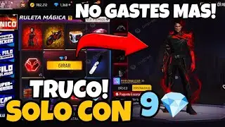 COMO SACAR EL PAQUETE ESCORPIÓN ÚNICO CON 9💎 EN FREE FIRE 😱