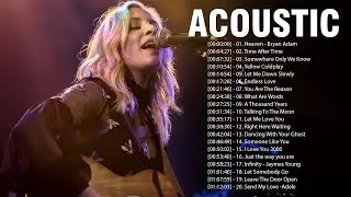 Acoustic 2024| The Best Acoustic Covers of Popular Songs 2024 | Top Acoustic Songs Collection