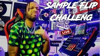 Sample Flip Challenge 1HR To Make a Beat  - Akai MPC X Beat Making - LIVE STREAM 5/7/22