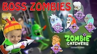 ZOMBIE CATCHERS BOSS ZOMBIES GAMEPLAY ALL BOSSES