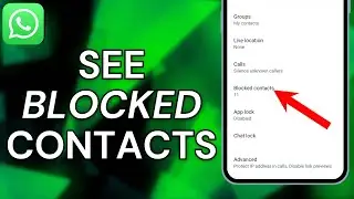 How To See Blocked Contacts On WhatsApp - Full Guide