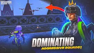 DOMINATING AGGRESSIVE SQUADS WITH EASE🤫 | SOLO VS SQUADS HIGHLIGHTS!🔥 BGMI 1V4 CLUTCHES!!