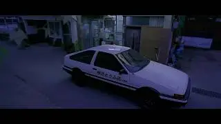 Initial D (2005) Eurobeat Edit (Scene 1)