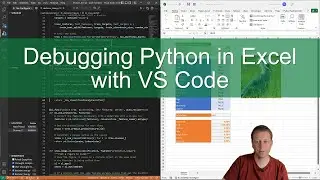 Debugging Python in Excel with VS Code