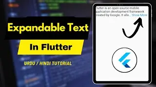 Expandable text in flutter | Expandable text widget in Flutter | flutter widgets #technicalencoder