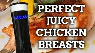 The BEST way to cook juicy chicken breasts - Sous Vide