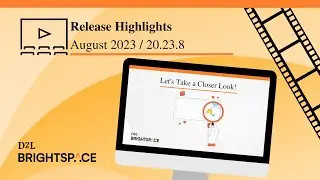 August 2023/20.23.8 Release Highlights Video