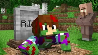 СТАЛ ЗОМБИ И ЗАТРОЛЛИЛ ЖИТЕЛЕЙ В МАЙНКРАФТ 100% троллинг ловушка minecraft