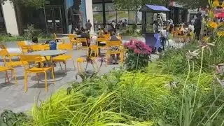 Public plaza opens at Penn Station in NYC