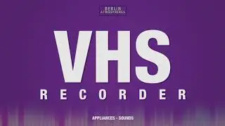 VHS Player SOUND EFFECT - VCR Player Cassette Recorder SOUNDS Videokassette Video SFX