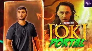 Loki Episode 01 Portal Effect | Walking Through Portal - After Effect 2021 Tutorial