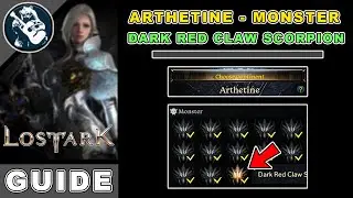 Dark Red Claw Scorpion Monster Location in Lost Ark | Arthetine Locations Guide