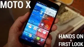 Moto X Hands On & First Look!