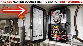 HVACR: Water Source Refrigerator Not Cooling And Freezing Evaporator Coil (Defrost Timer 6145-0)