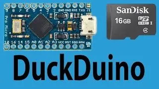 Arduino BadUSB | with microSD support