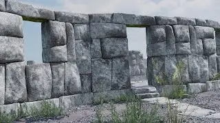 Ancient Structures | Blender Eevee |