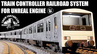 Unreal Marketplace | Subway - Train Controller (Railroad System) for Unreal Engine