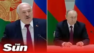 Belarus dictator Lukashenko admits he and Putin are co aggressors and toxic people