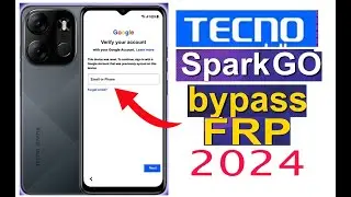 Tecno BF7 Frp Bypass Android 12 | Tecno Spark Go 2023 FRP Bypass | New! 2024