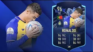 FIFA 23: CRISTIANO RONALDO 96 TOTS MOMENT PLAYER REVIEW I FIFA 23 ULTIMATE TEAM