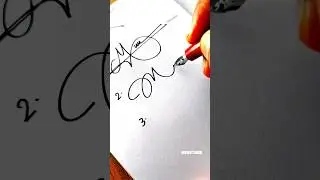 How to sign the letter M ❤ ?