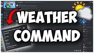 [NEW] - How to make a WEATHER COMMAND for your discord bot! || Discord.js V14