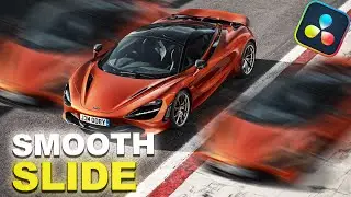 Smooth Car SLIDING Effect - DaVinci Resolve 19